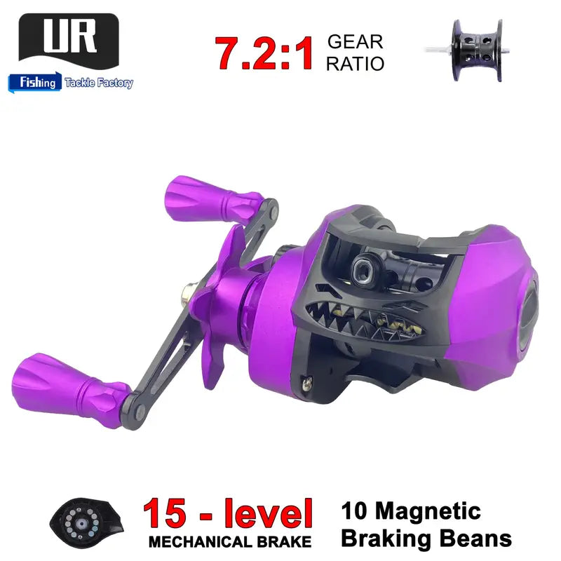 Kit Vara Leide Maruri + Carretilha Leide Rosa 18+1