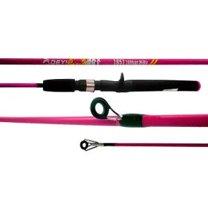 kit molinete he 200 pk rosa com vara deyu