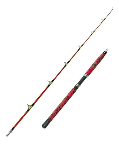 Kit Pesado Vara Parana PRN 1,95m 40-60lb com carretilha Oceano