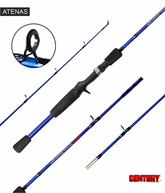Vara Atenas 1,72 duas partes 8-17lb Azul