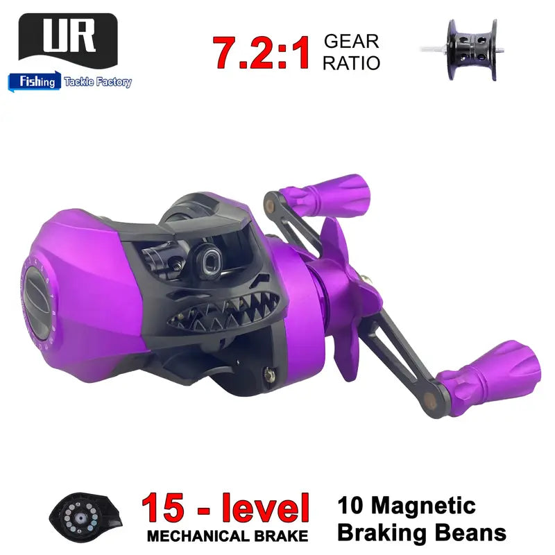 Kit Vara Leide Maruri + Carretilha Leide Rosa 18+1