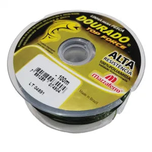 Linha Dourado Top Force 0,20mm 100m