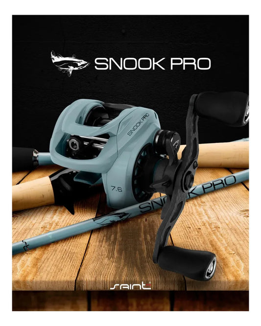 Kit Snook Pro carretilha snook e vara snook