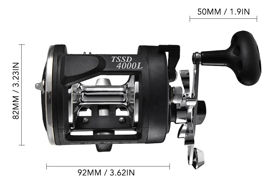 kiT PIRAIBA Vara Suprema 150 LBS e Carretilha TSS4000
