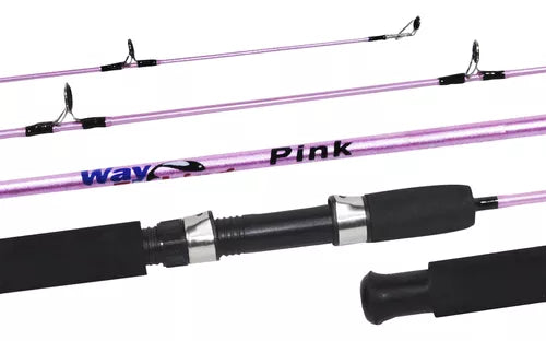 Vara (PINK) fibra de vidro solida