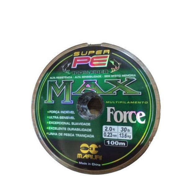 Linha Max Force 0,23 100m 30lb