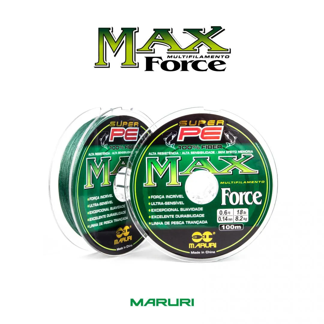 Linha Max Force 0,23 100m 30lb