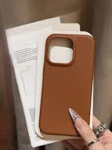 Capa de celular em couro iPhone - HIGH END